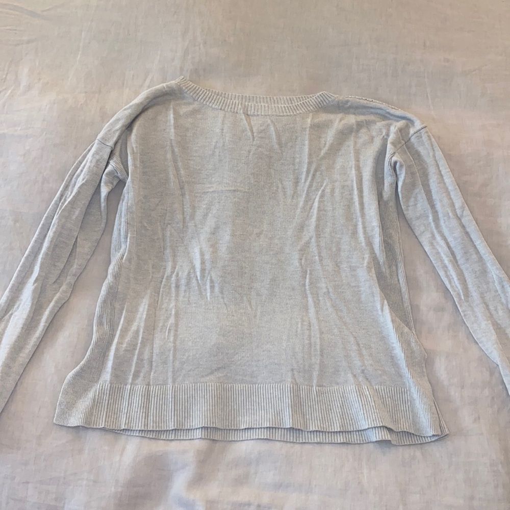 lululemon meshed back sweater